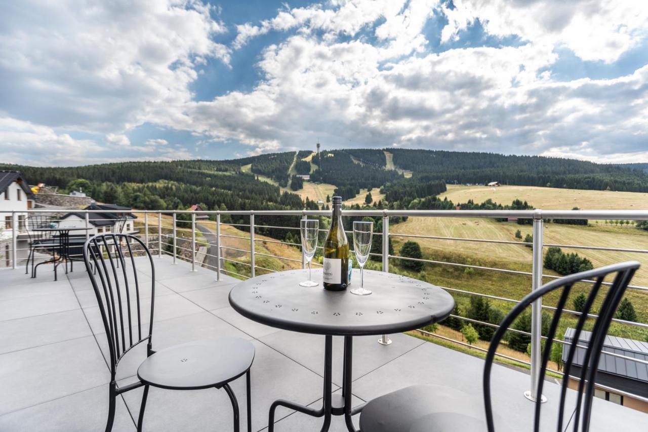 Wellness Villa Klinovec Views Loučná pod Klínovcem Eksteriør billede